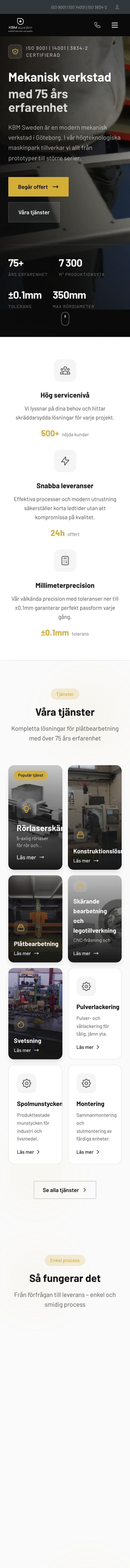 Kbm Sweden — mobil